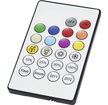 LED Panel BRILLIANT RGBW Abie dimbar med fjärrkontroll 24W 400x400mm vit