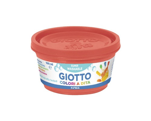 Giotto fingerfärg i 100 ml behållare