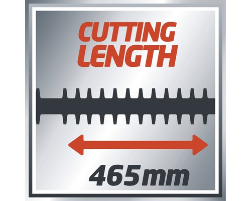 Skärlängd 465 mm