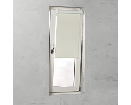 Fönster med rullgardin för skuggning