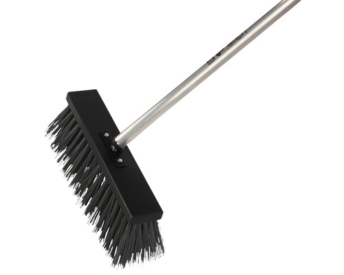 Sopborste med metallstång