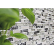 Mosaik glas med natursten XIC V1352 29,8x30,5 cm