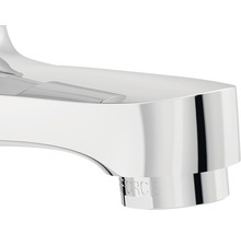 Detalj av en armatur i metall