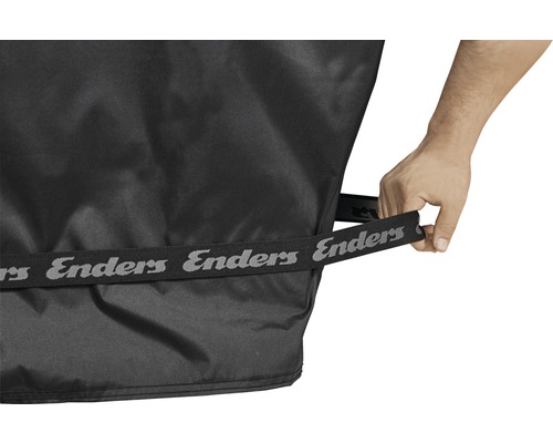 Svart Enders skyddshölje med hållband