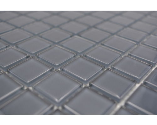 Närbild av en mosaik gjord av glas