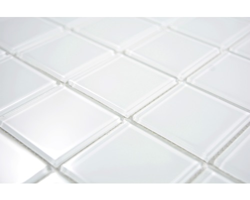 Fyrkantiga glasmosaikplattor för inomhusbruk