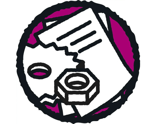 Symbol för skadad förpackning