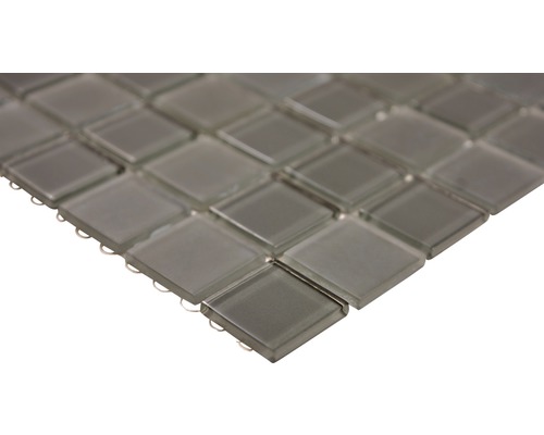 Fyrkantig mosaikplatta av glas