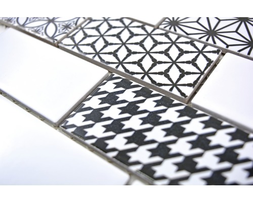 Keramiska mosaikplattor med olika mönster