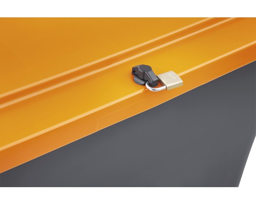 Lock på förvaringslåda med lås