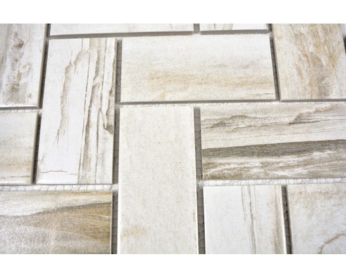 Mosaikplatta med stenutseende