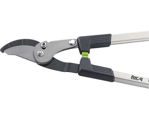 Grensåg med långt handtag och for_q logotyp