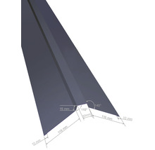 Detaljerad ritning av en takprofil med dimensioner