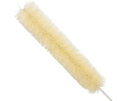 Borste för rengöring av flaskor och glas