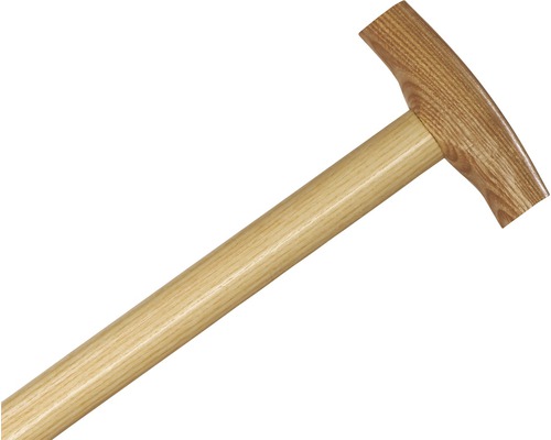 Träskaft med T-handtag för trädgårdsredskap