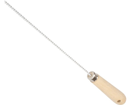 Trådsåg med trähandtag