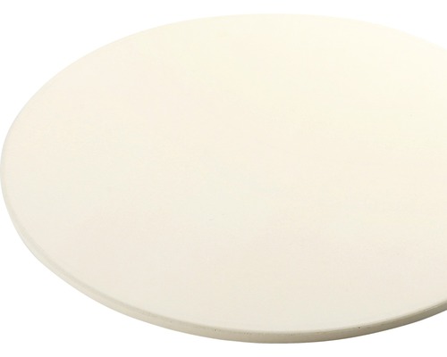 Rund pizzasten av keramik