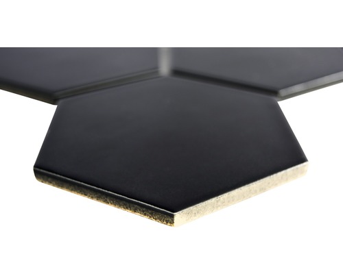 Sexkantig väggplatta av keramik