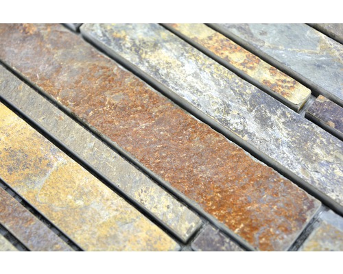 Mosaikplatta av skiffer