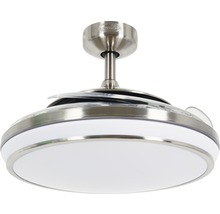 Takfläkt FANAWAY EVO 1 borstad krom LED