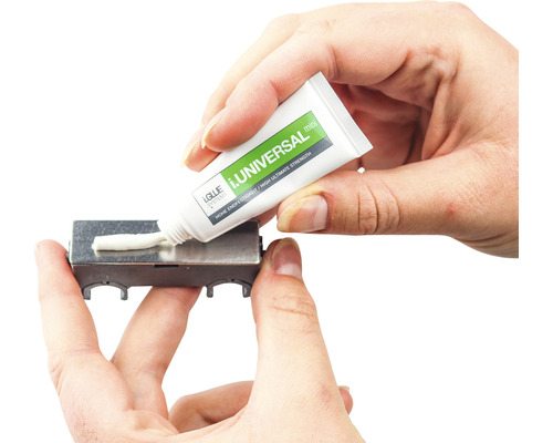 Applicering av iGlue Universal lim på en komponent