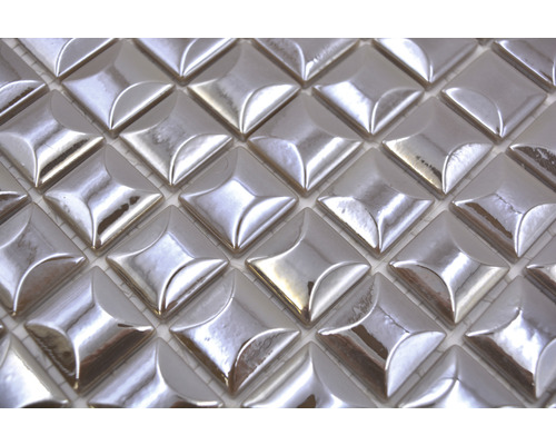 Mosaikplattor med kvadratiska element