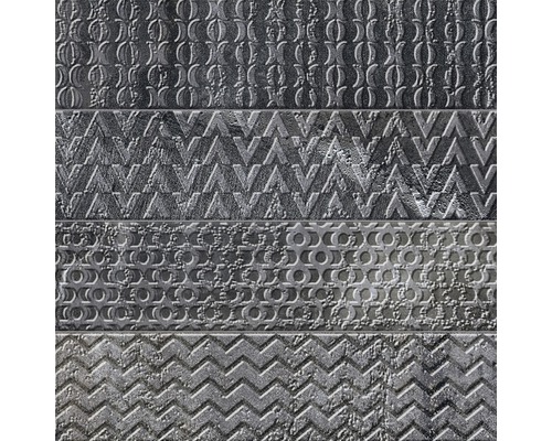 Dekorativ väggplatta med olika geometriska mönster