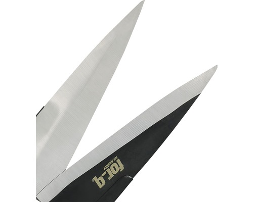 Detaljvy av en öppen häcksax