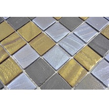Mosaikplattor med kvadratiska element