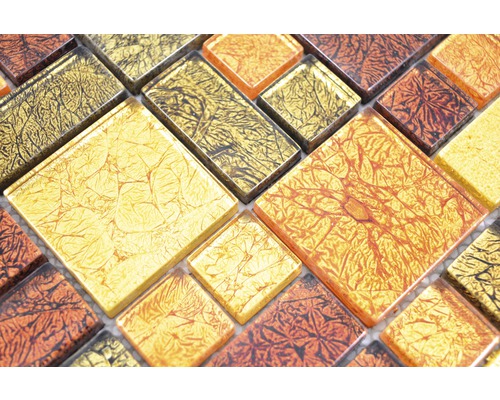 Glasmosaikplattor med mönster