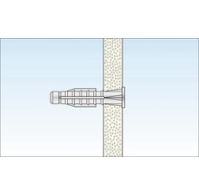 TOX Universalplugg med hake Pirat Bill-L, 4 styck