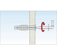 TOX Universalplugg med hake Pirat Bill-L, 4 styck