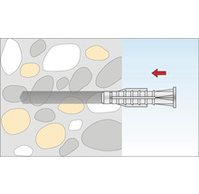TOX Universalplugg med hake Pirat Bill-L, 4 styck