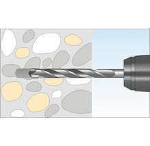 TOX Universalplugg med hake Pirat Bill-L, 4 styck