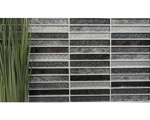 Mosaikplatta av glas