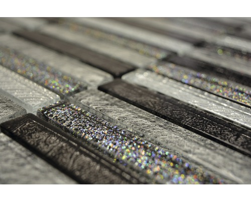 Detaljbild av glasmosaikplattor