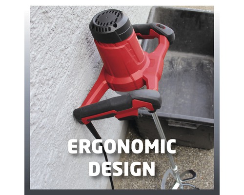 Elektrisk mortelblandare med ergonomisk design