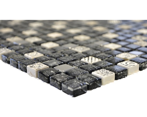 Mosaikplattor med blandad design för vägg och golv