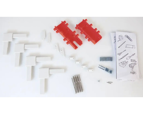 Olika delar till en insektsram.