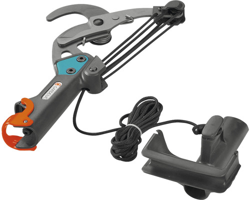 Gardena grensax med dragsnöre och fruktplockare