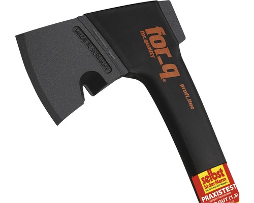 For-q klyvyxa med skaft och Made in Germany märkning