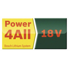 Power for All 18 volt Bosch litiumsystem