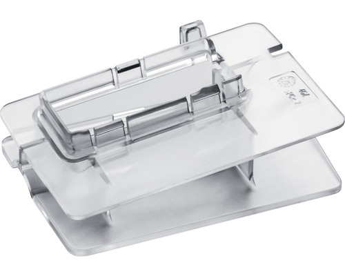 Transparent klar siktfodral av plast