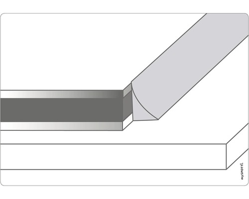 Illustration av stegljudsisolering