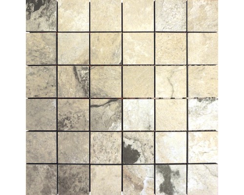 Mosaik Mosaico Mattoncino beige 30,5x30,5 cm