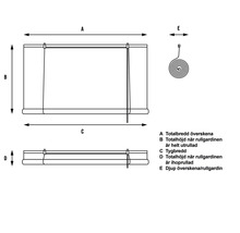 Rullgardin mörkläggning SOLUNA V19 gul 60x190cm-thumb-5 Rullgardin mörkläggning SOLUNA V19 gul 60x190cm-thumb-5