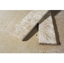 Travertin tegelremsor för vägg- och golvdesign