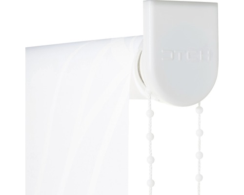 Detaljvy av en rullgardin med kedjedrag