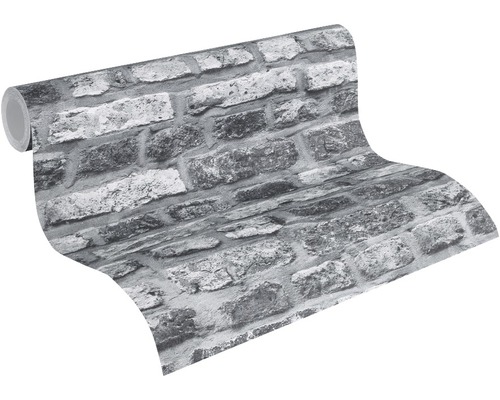 Tapetrulle med stenmursmotiv