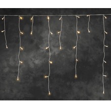 Ljusslinga med hängande element för inom- och utomhusbruk